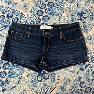Abercrombie & Fitch Indigo Denim Shorts